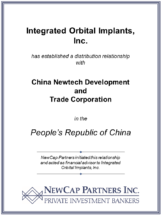 Integrated Orbital Implants
