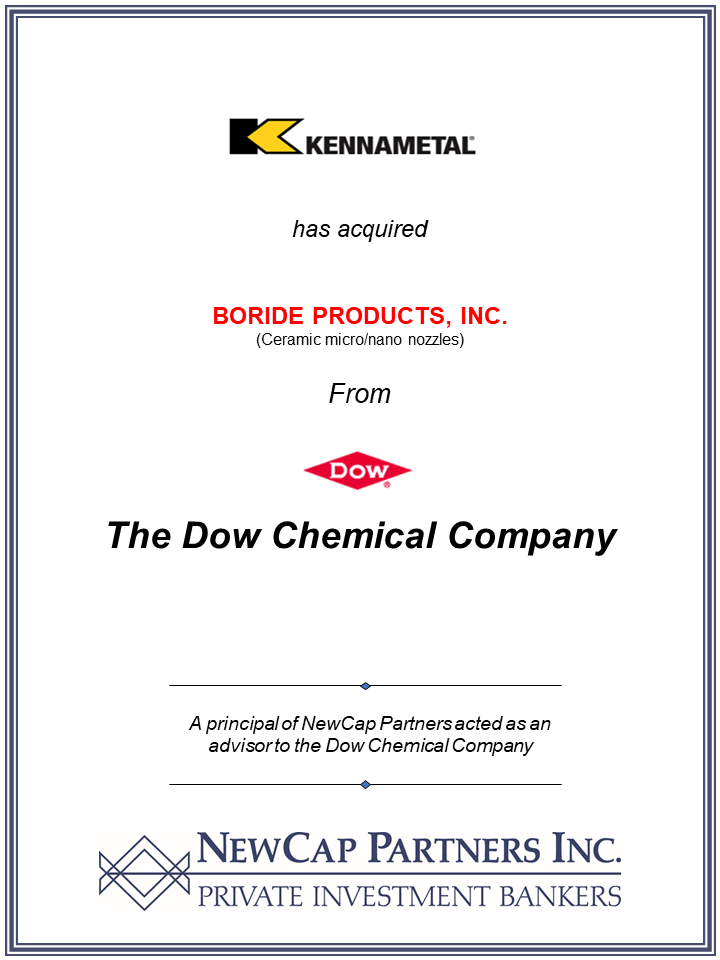 Kennametal Dow