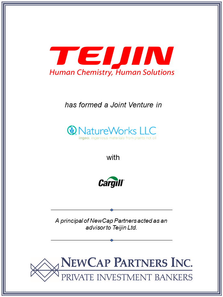 Teijin Natureworks JV